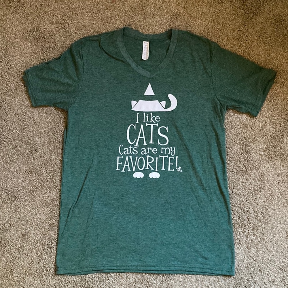 Cat Lovers T-shirt Christmas
